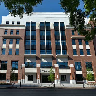 the college of humanities and sciences stem building on the v.c.u. campus