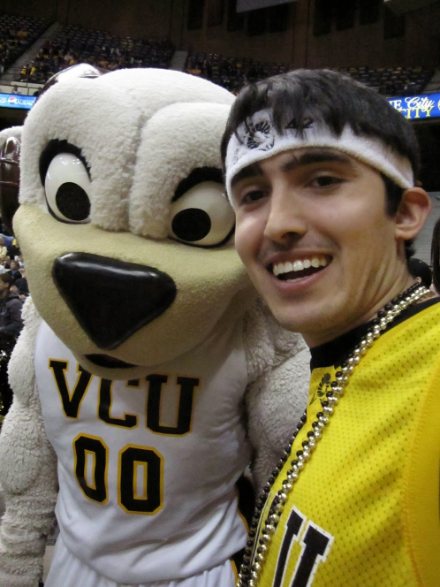 Jeff MacDonald with Rodney the Ram